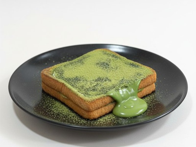 Matcha Lava Toast